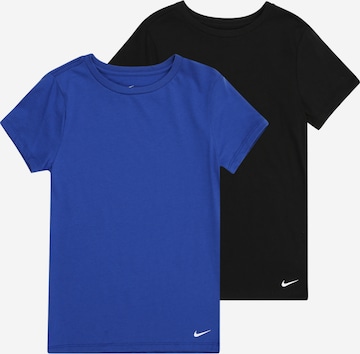 Nike Sportswear Unterhemd in Blau: Vorderseite