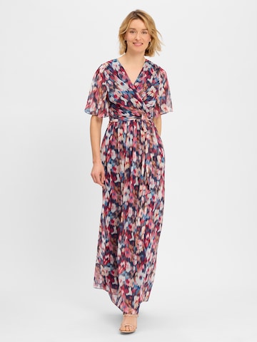 Robe de soirée SWING en rose : devant