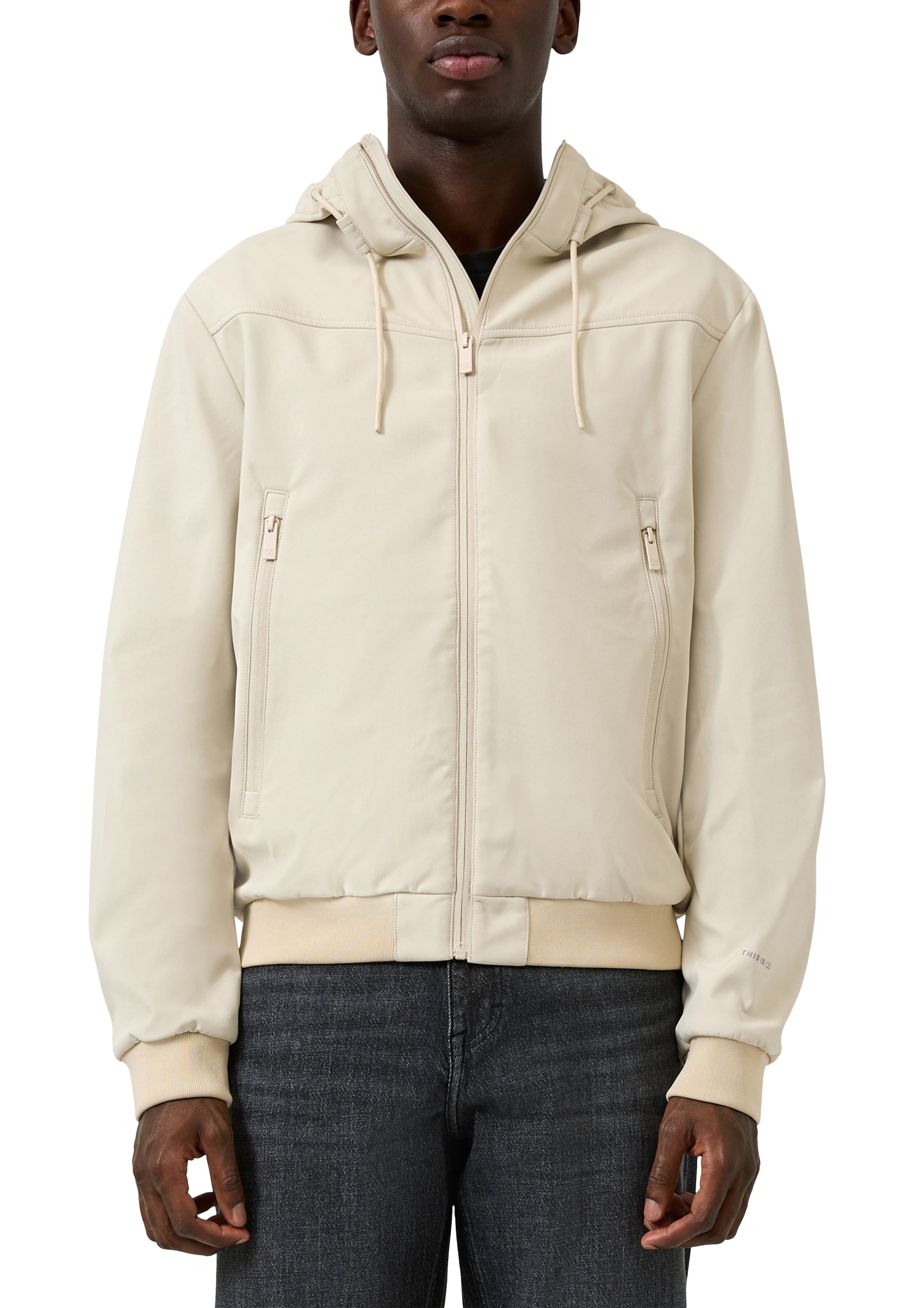 Veste mi-saison QS en beige