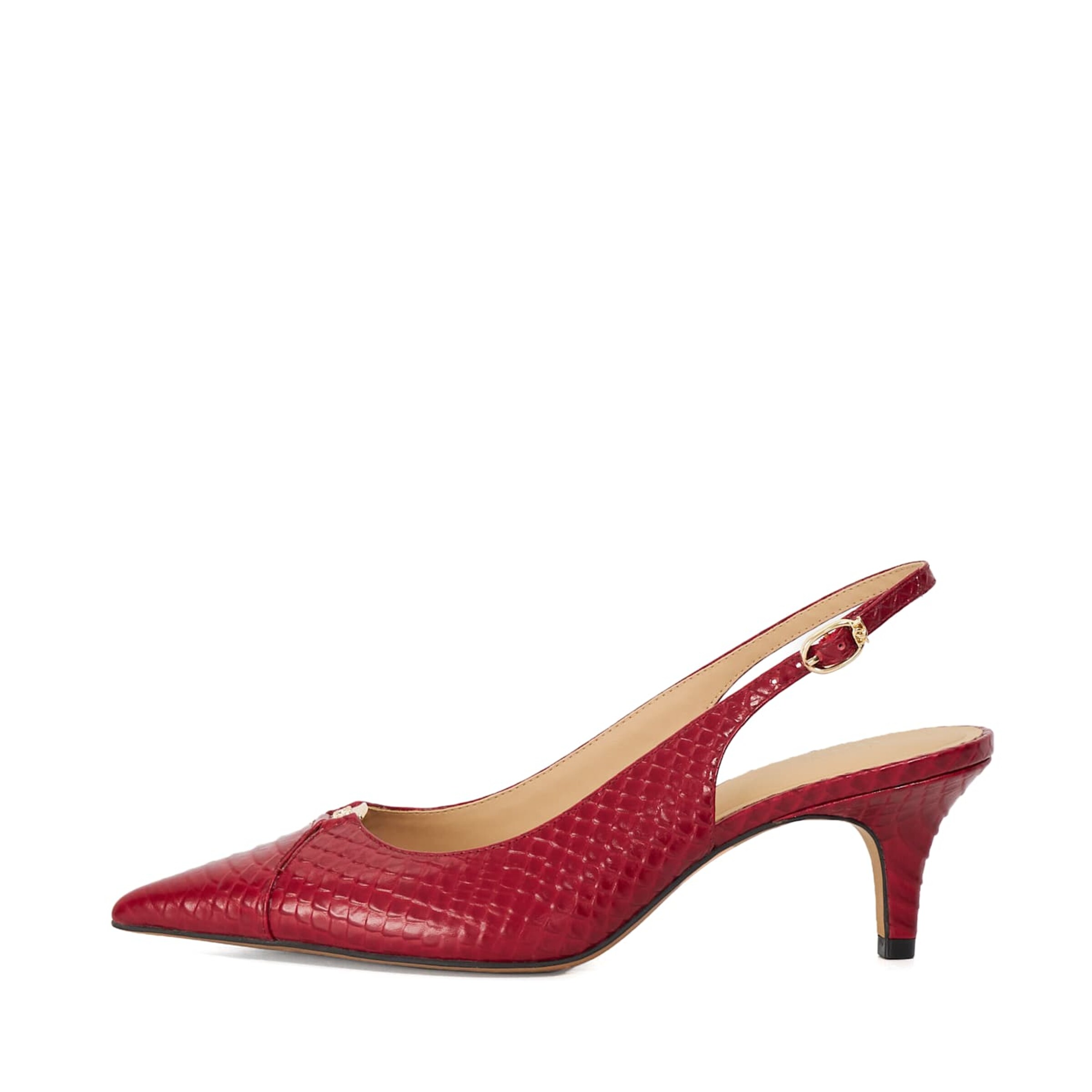 Dune LONDON Slingback Pumps 'Distinctive' in Red