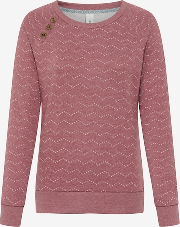 Ragwear Sweatshirt in Red: front