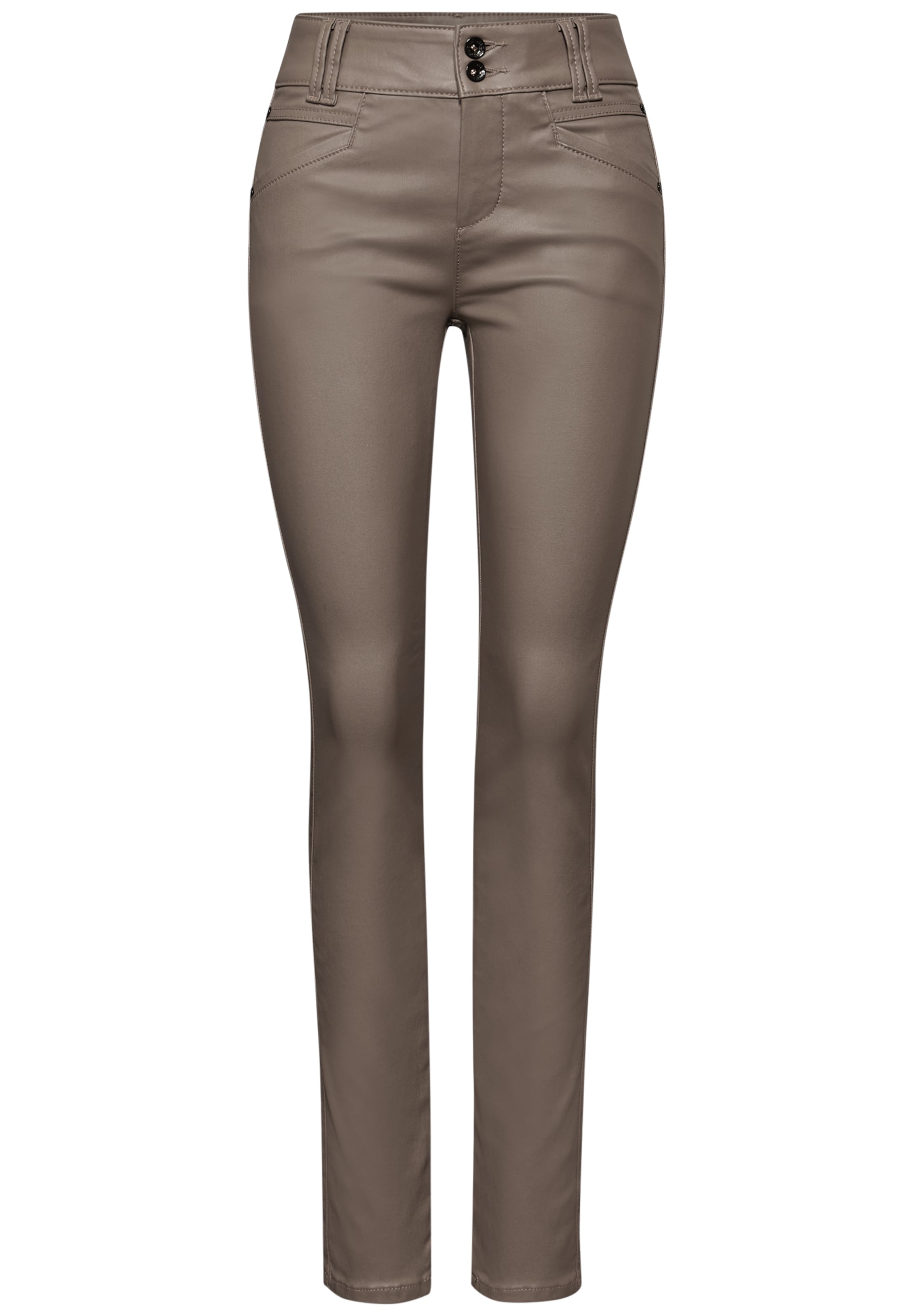 STREET ONE Pants in Brown: front