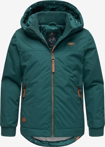 Ragwear Performance Jacket 'Kristla' in Green: front