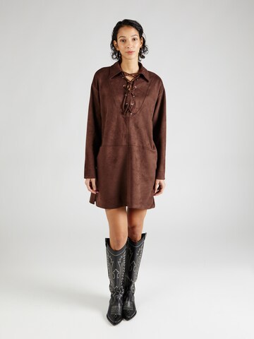 Robe Koton en marron : devant