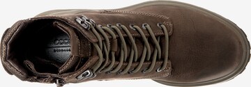 ECCO Lace-Up Boots in Brown