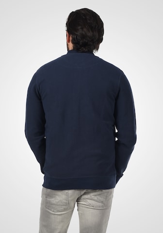 BLEND Sweatjacke 'Frank' in Blau