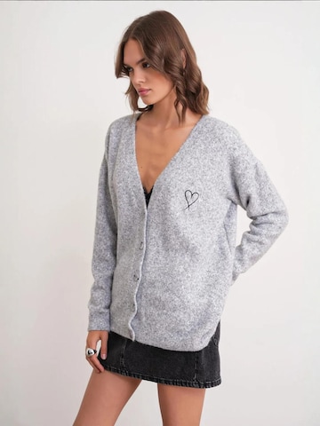Giacchetta 'Strickjacken' di MixRay in grigio