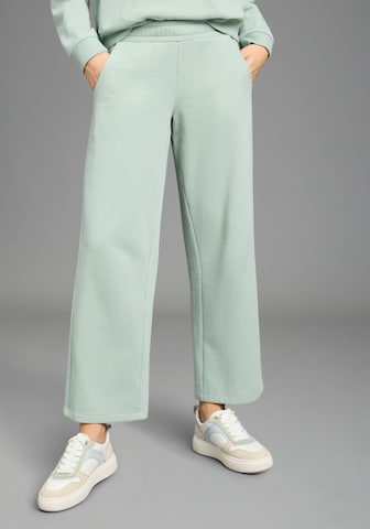 FLASHLIGHTS Loosefit Hose in Grün: Vorderseite