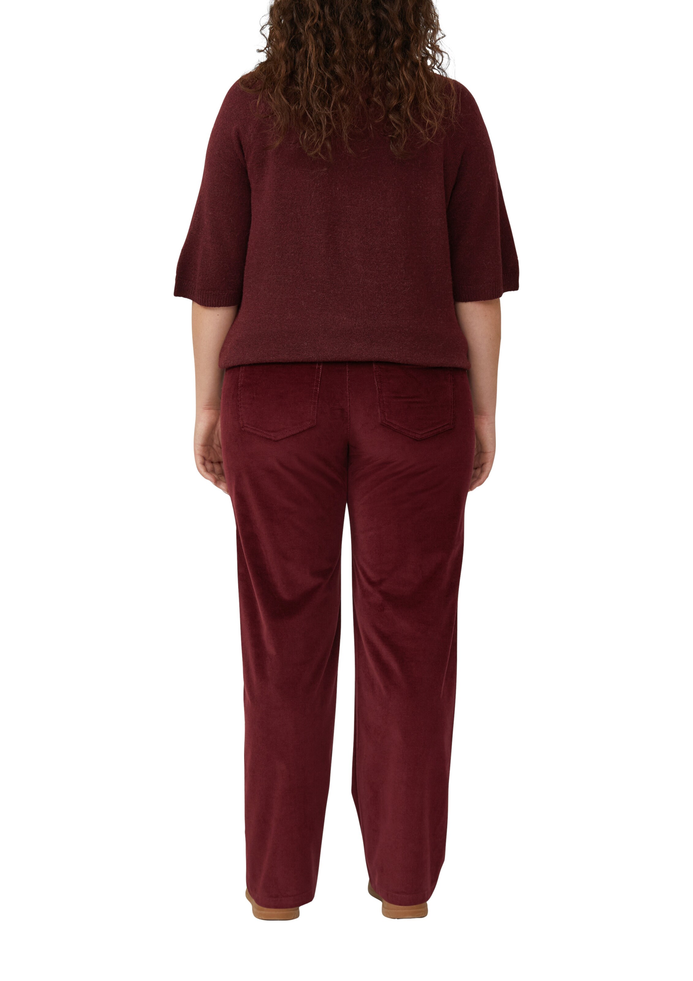 Regular Pantalon s.Oliver en rouge