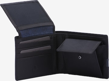 Laura Biagiotti Portemonnaie in Schwarz: Vorderseite