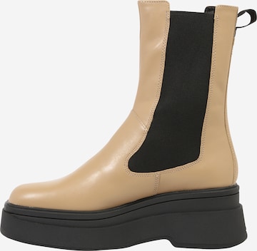 VAGABOND SHOEMAKERS Chelsea Boots 'CARLA' i beige