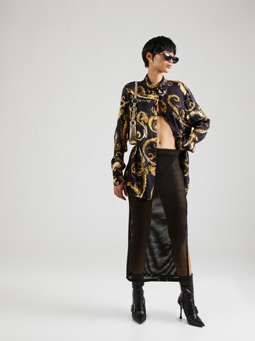 Chemisier Versace Jeans Couture en noir