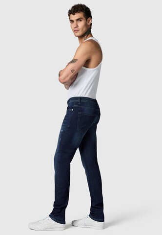 Peak Time Slimfit Jeans 'München' in Blauw