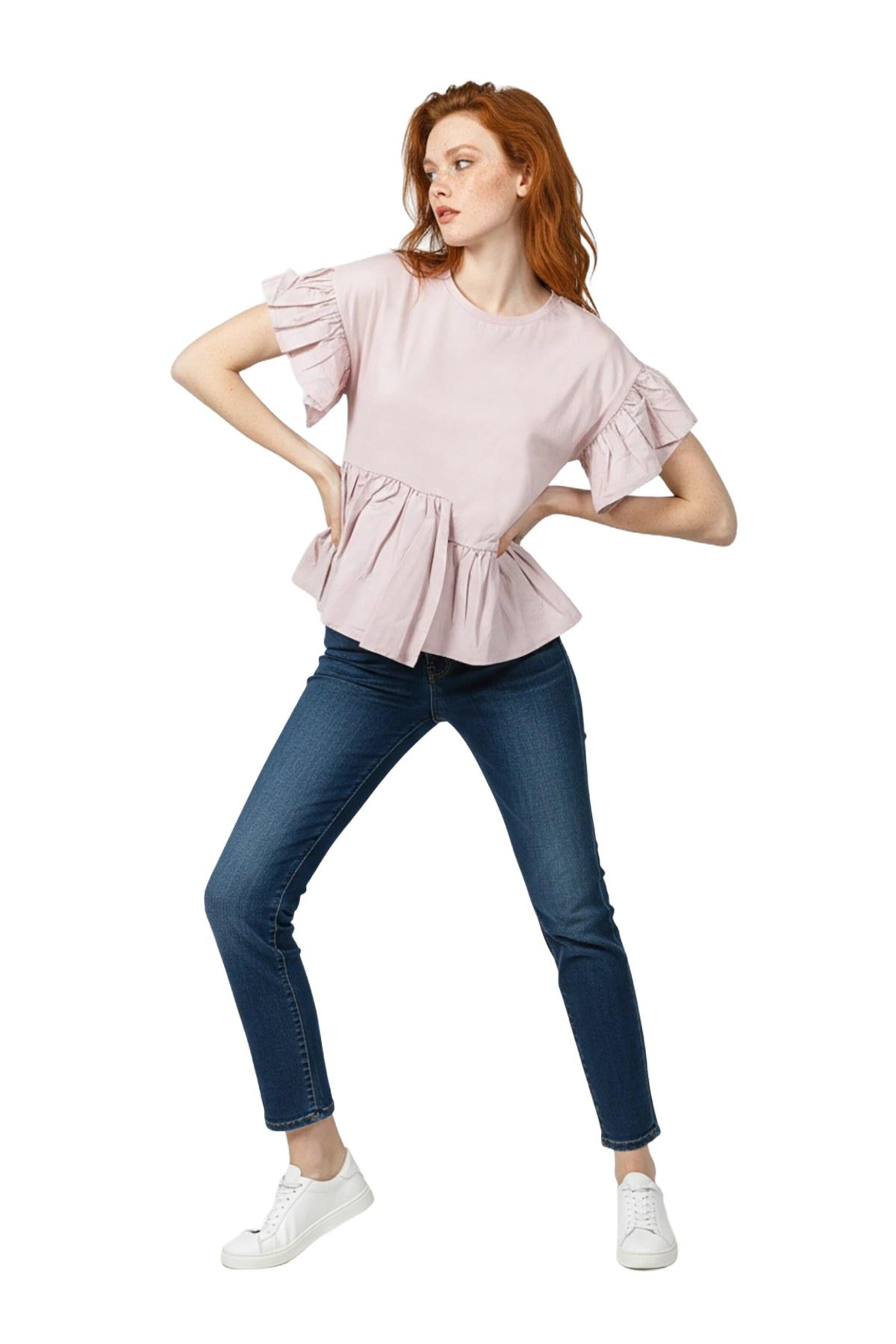 Alexa Dash Bluse in Pink