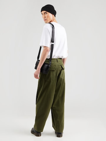 ALPHA INDUSTRIES Loosefit Kalhoty 'Fatigue 1971 HERITAGE' – zelená