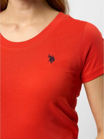 U.S. POLO ASSN. Paita 'Amy' värissä oranssi