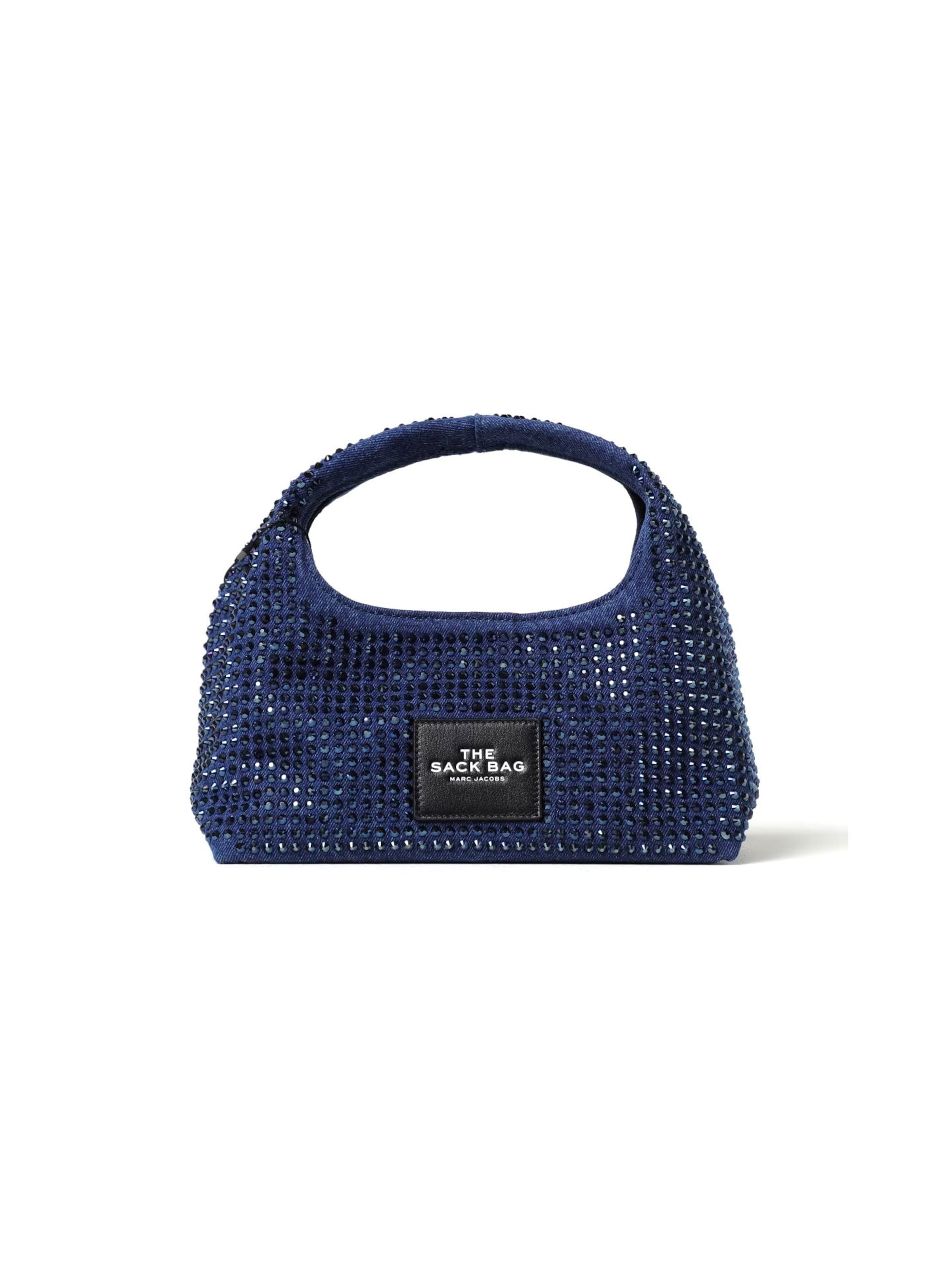 Marc Jacobs Handtas 'The Mini Sack' in Blauw: voorkant