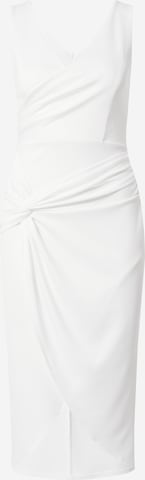 WAL G. - Vestido 'ALLY' em branco: frente