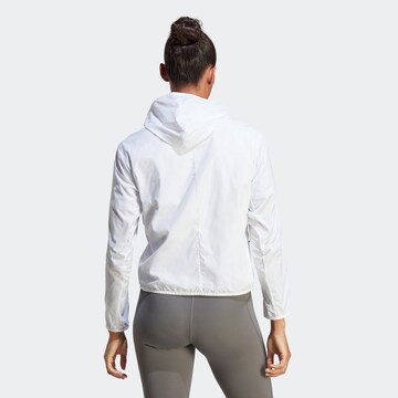 ADIDAS PERFORMANCE Športna jakna 'Run It' | bela barva