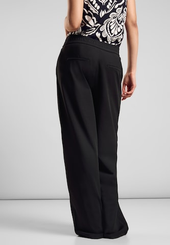 STREET ONE Loose fit Pants in Black