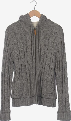 Pier One Sweater & Cardigan in M in Grey: front