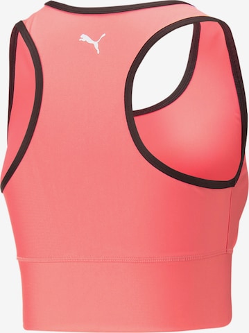 PUMA Top sportowy w kolorze różowy