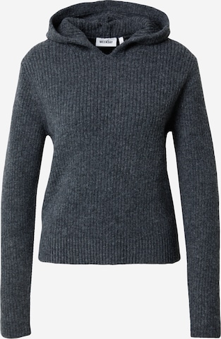 WEEKDAY Sweater 'Zuri' in Grey: front