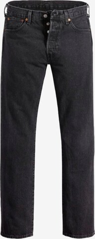 Levi's® Big & Tall Regular Jeans in Black: front