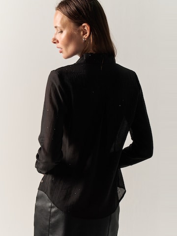 Camicia da donna di KOROSHI in nero