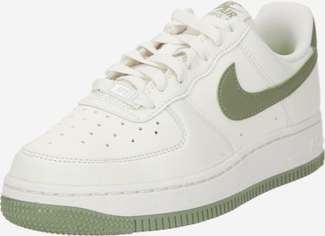 Nike Sportswear Platform trainers 'Air Force 1 '07 SE' in Beige: front