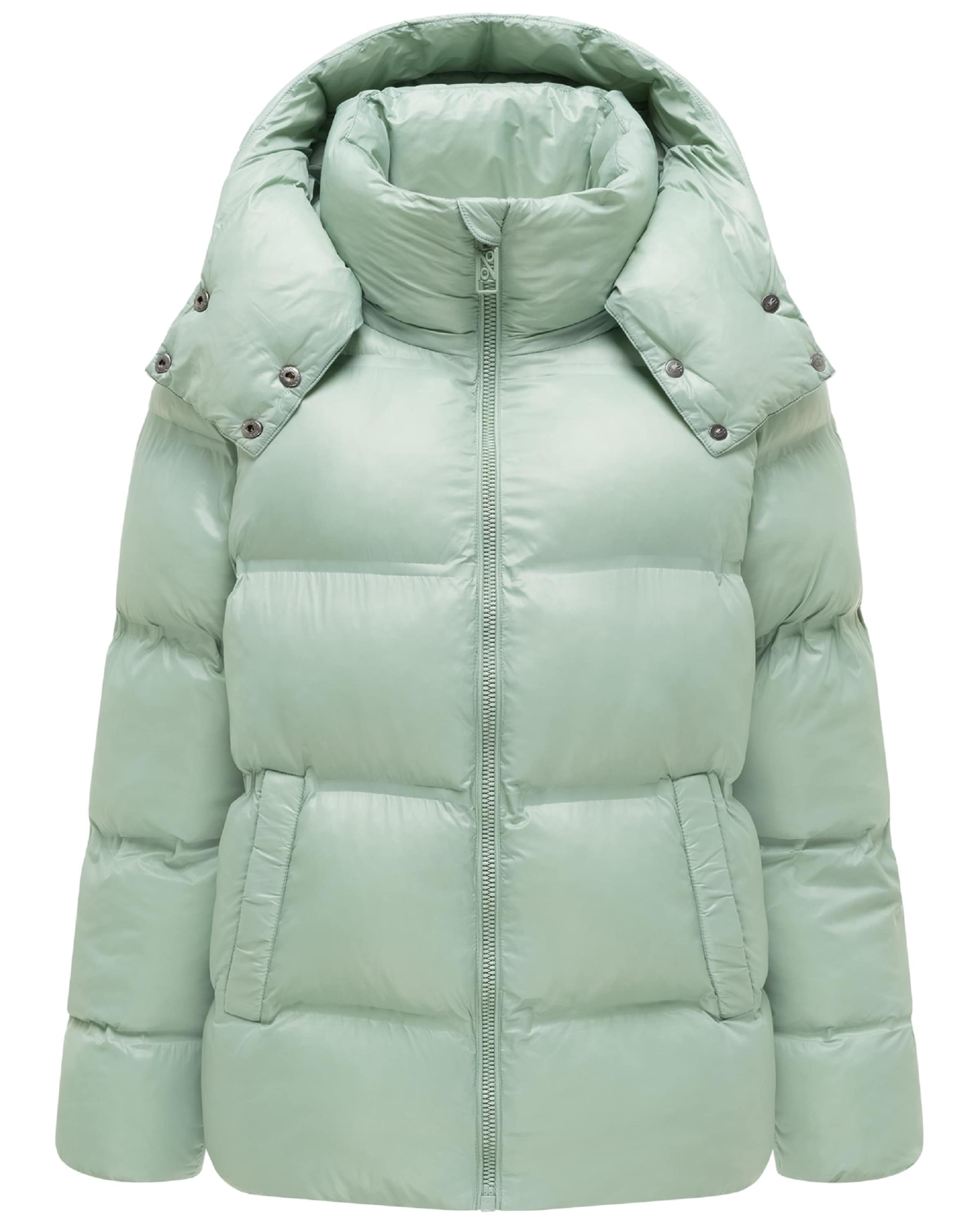 NAVAHOO Winterjas in Groen: voorkant