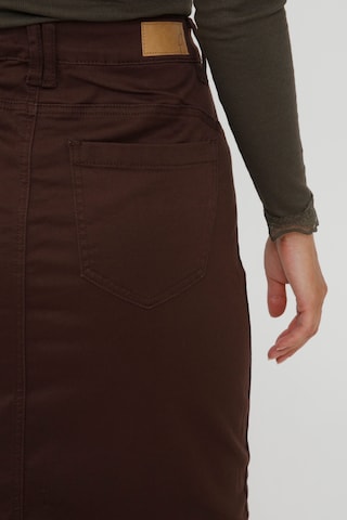 Fransa Skirt 'FRLOMAX 3' in Brown
