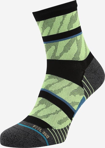 StanceSportske čarape 'EMBRUN' - zelena boja: prednji dio