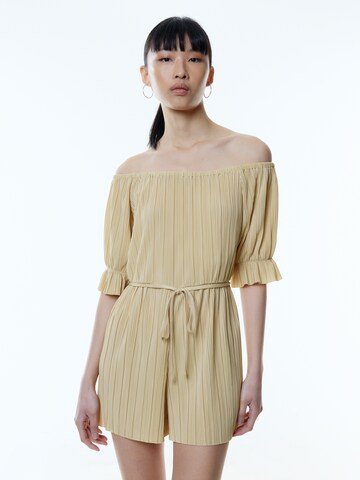 EDITED Jumpsuit 'Mae' i beige: forside