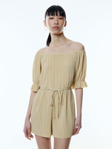 EDITED Jumpsuit 'Mae' i beige: forside