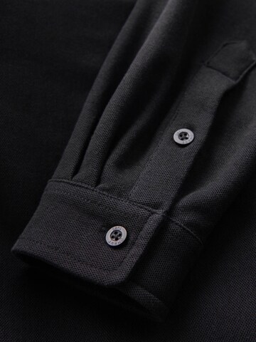 Ombre Regular fit Button Up Shirt in Black