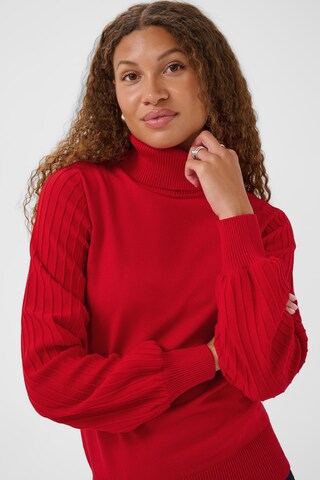 SAINT TROPEZ Pullover 'Marcy' i rød