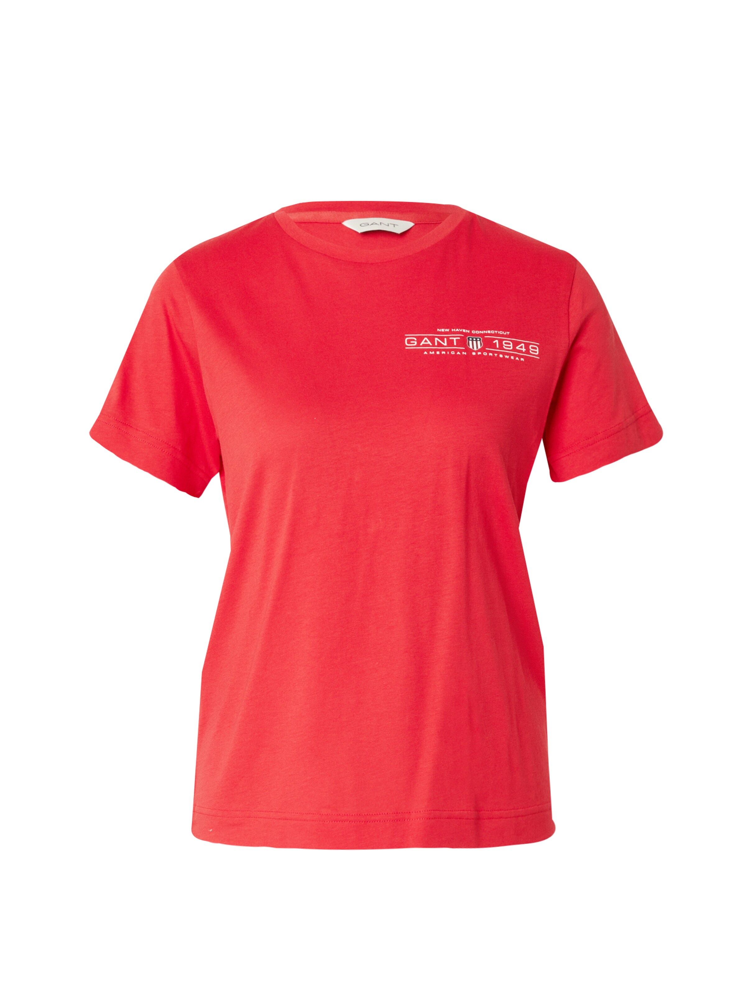 sarkans GANT T-Krekls: no priekšpuses