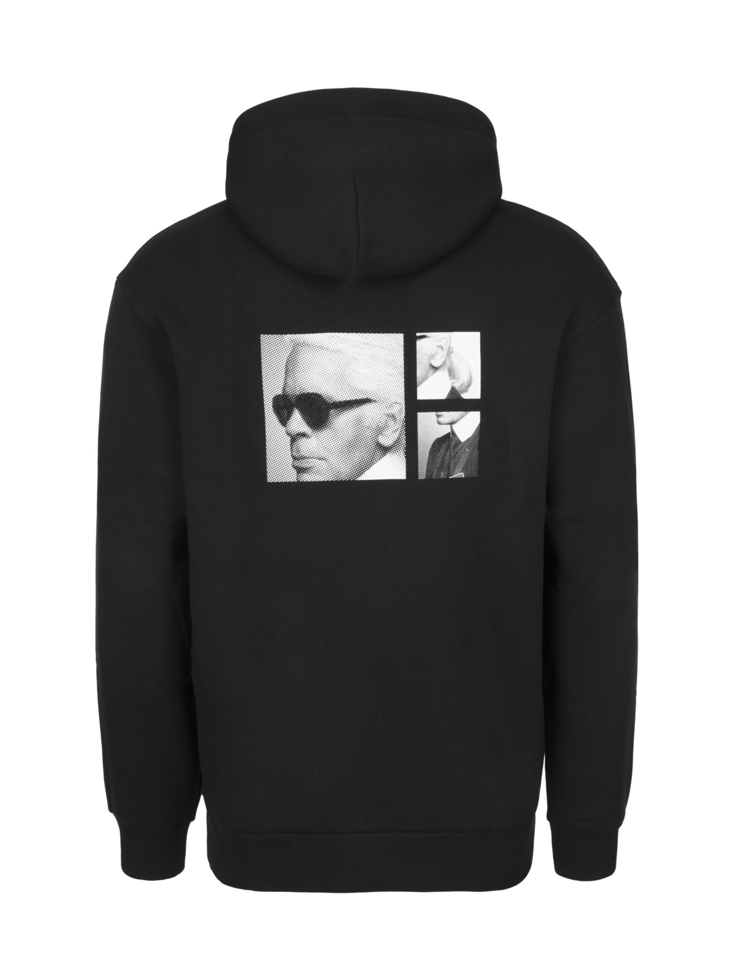 Karl Lagerfeld Sweatshirt ' 705116 ' in Schwarz