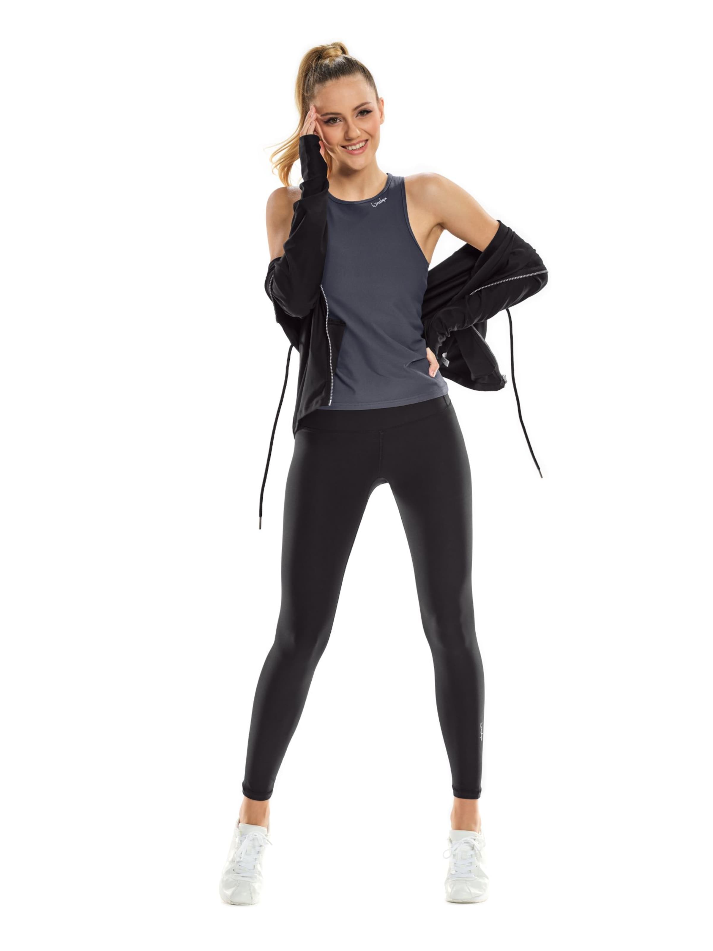 Winshape Αθλητικό μπουφάν 'J008C' σε μαύρο