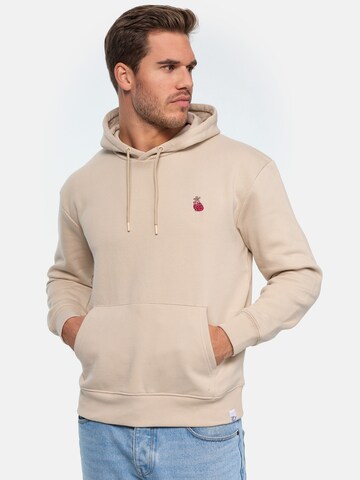 Mikon - Sweatshirt em bege: frente