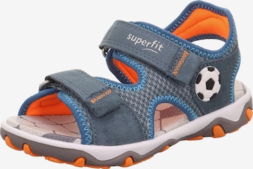 SUPERFIT Avonaiset kengät 'MIKE 3.0' värissä sininen: etupuoli