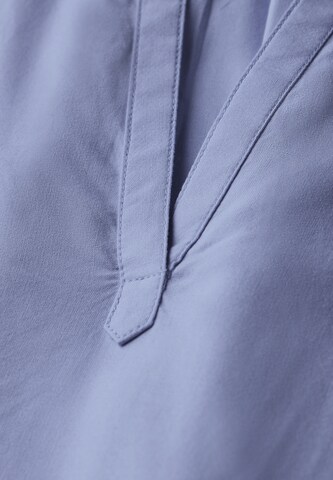 STREET ONE Bluse in Unifarbe in Lila