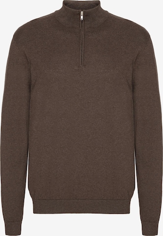 Clean Cut Copenhagen Pullover 'Claude' in Braun: Vorderseite