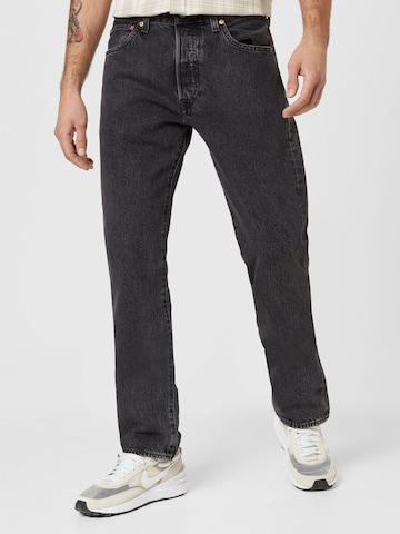 LEVI'S ® Regular Jeans '501' i svart: framsida