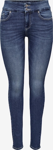 ONLY Skinny Jeans 'BLUSH' in Blauw: voorkant