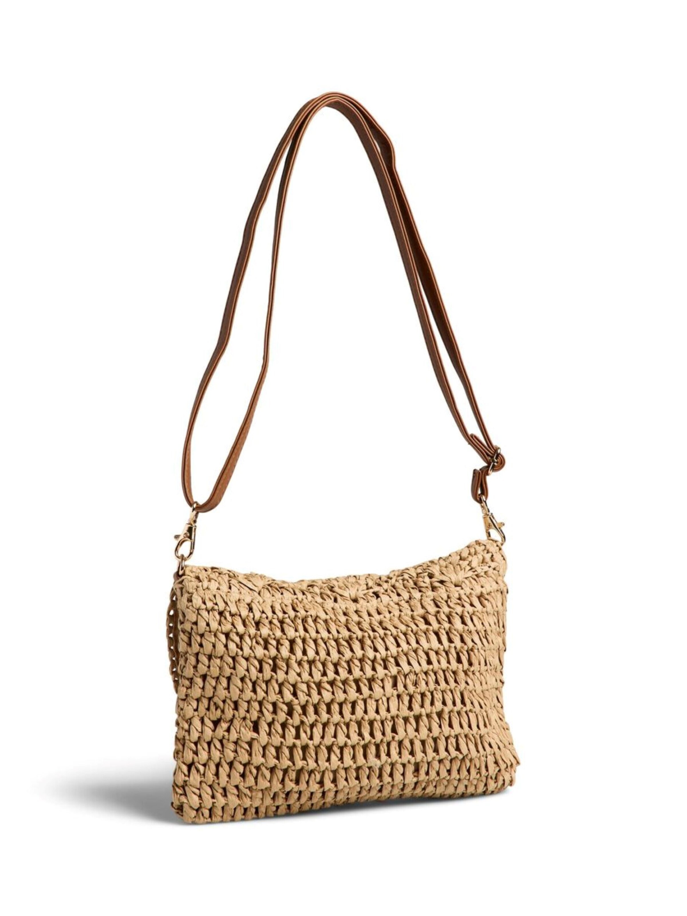 PIECES - Bolsa de playa en marrón