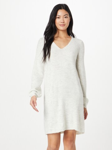 JDY Knitted dress 'Elanora' in White: front