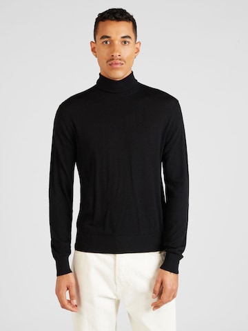 UNITED COLORS OF BENETTON Sweater in Black: front