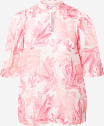 Love & Divine Blouse 'Love956-1' in Roze: voorkant